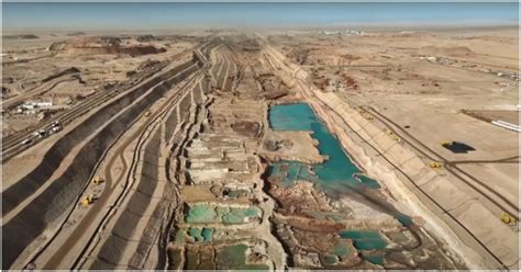 neom city progress|Video reveals construction progressing on The Line in Neom.